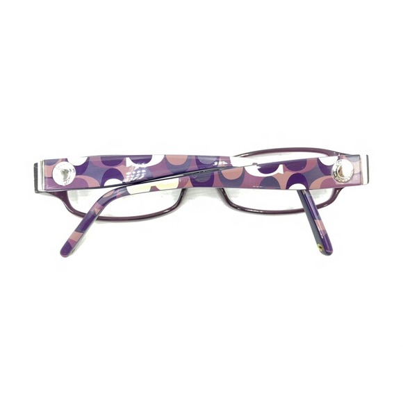 Coach Bernice 844 Translucent Purple Eyeglasses Frames 51-15 135 Designer Women - Picture 11 of 12